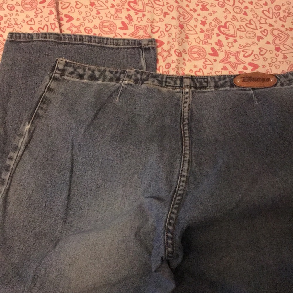 Vintage Navy Style Bongo Flare Bottom Jeans 11 - Picture 11 of 15